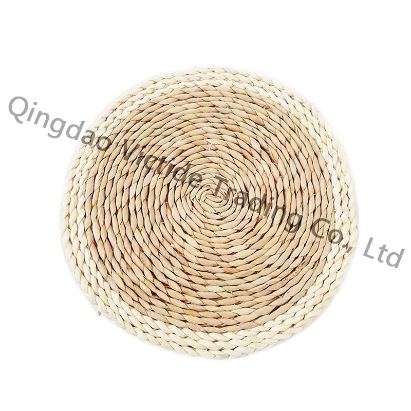 Round Natural Corn & Rush Placemat